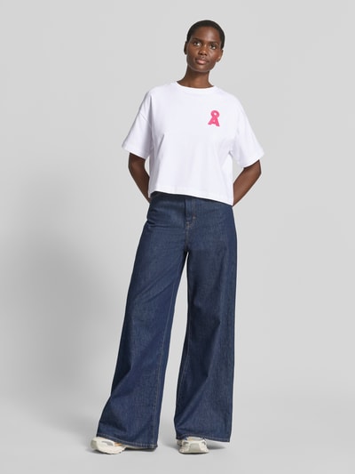ARMEDANGELS T-shirt o kroju loose fit z czystej bawełny organicznej model 'ALBERTARAA' Biały 1