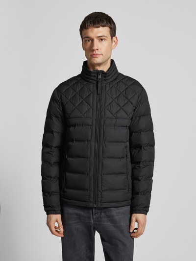 Strellson Steppjacke mit Reißverschlusstaschen Modell 'Clason' Black 4