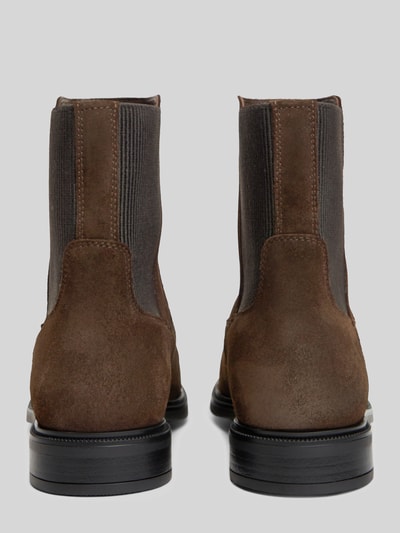 Tommy Hilfiger Chelseas aus echtem Leder mit Logo-Detail Dunkelbraun 5