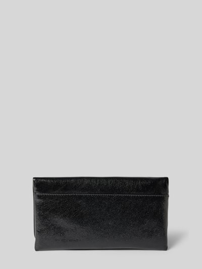 Abro Leren clutch met applicatie Zwart - 3