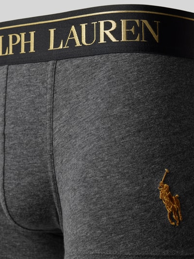 Polo Ralph Lauren Underwear Trunks mit Label-Bund im 2er-Pack Anthrazit 2