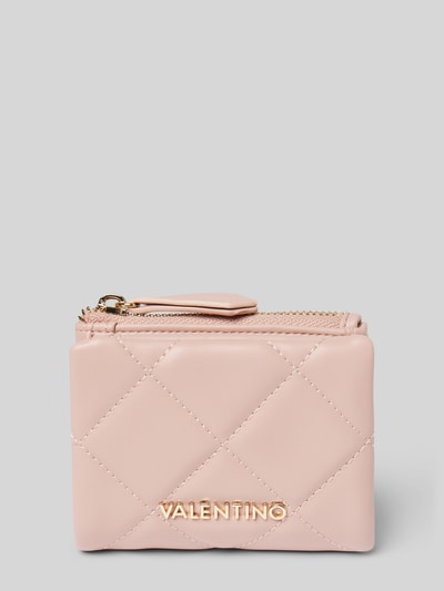 VALENTINO BAGS Portemonnaie mit Label-Applikation Modell 'OCARINA' Rosa 1