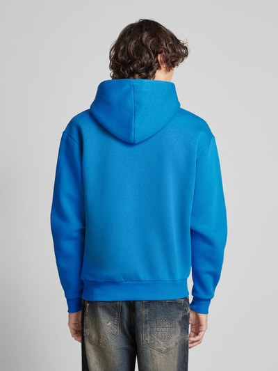 REVIEW Essentials hoodie met logo Koningsblauw - 5