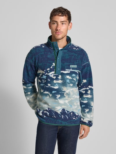 COLUMBIA Sweatshirt van teddybont Marineblauw - 4