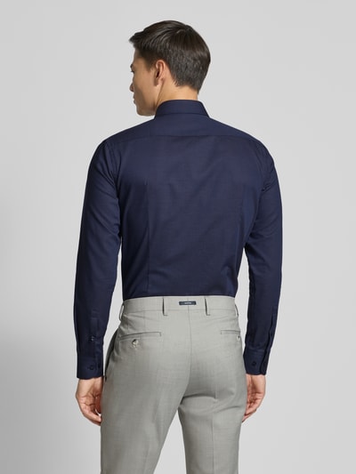 BOSS Slim Fit Businesshemd aus Baumwoll-Mix Marine 5
