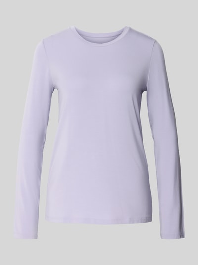 Schiesser Longsleeve met ronde hals Lila - 2