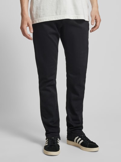 Tommy Jeans Slim fit jeans in 5-pocketmodel, model 'SCANTON' Zwart - 4