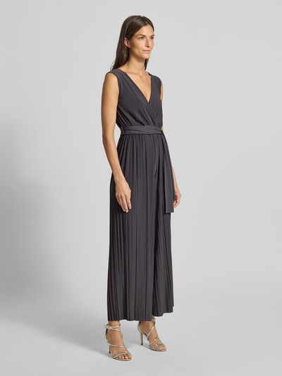 ZABAIONE Jumpsuit mit Raffungen Dunkelgrau 1