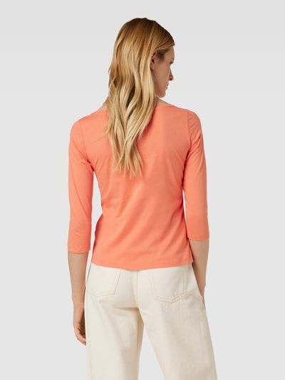 Lanius Longsleeve aus reiner Baumwolle Apricot 5