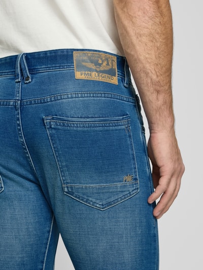 PME Legend Jeans met labelstitching, model 'Tailwheel JEA' Blauw - 3