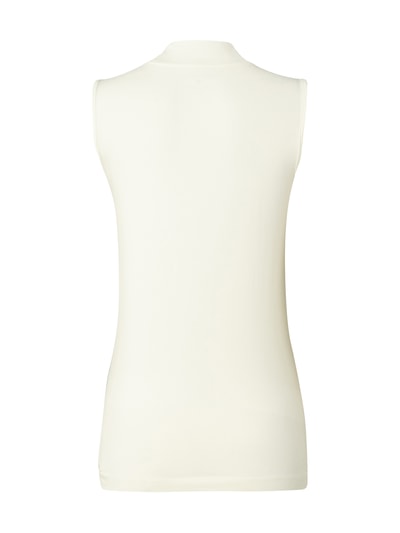 Christian Berg Woman Top mit Stehkragen Offwhite 3