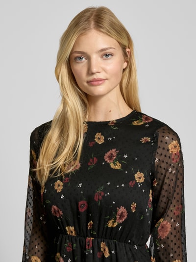 ONLY Getailleerde vrijetijdskleding met all-over motief, model 'ELIZA LIFE' Zwart - 3