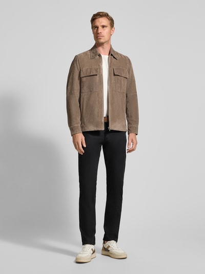 Christian Berg Men Regular Fit Jeans im 5-Pocket-Design Black 1