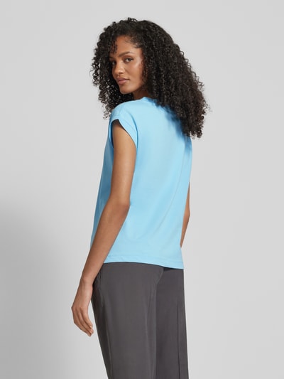 Esprit T-shirt met kapmouwen Turquoise - 5
