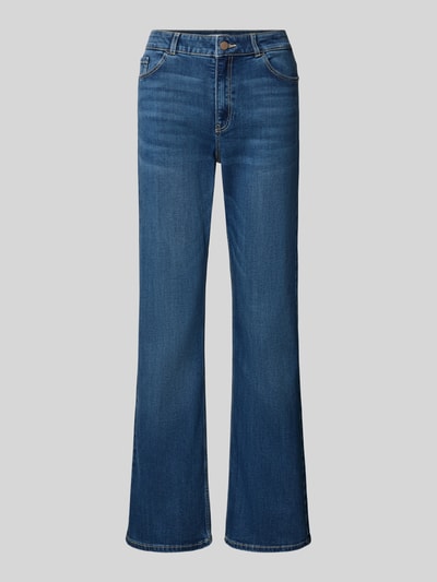 Christian Berg Woman Bootcut Jeans mit 5-Pocket-Design Jeansblau 1