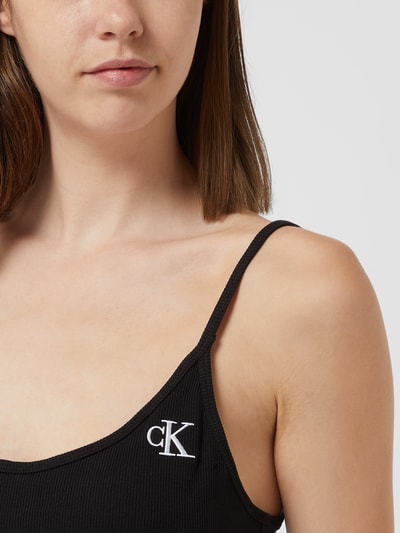 Calvin Klein Jeans Body z nadrukiem z logo  Czarny 3