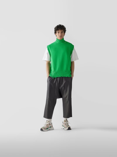 Marni Pullunder im Destroyed-Look Grün 1