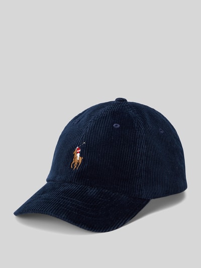 Polo Ralph Lauren Czapka z daszkiem z wyhaftowanym logo Granatowy 1
