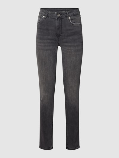 Liu Jo White Jeans in 5-pocketmodel, model 'DIVINE' Zwart - 2