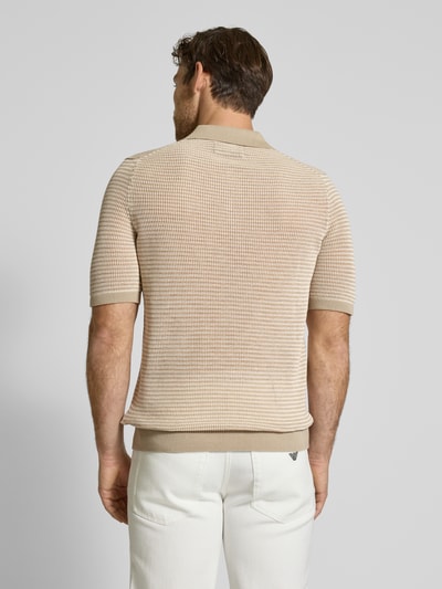 Marc O'Polo Regular fit poloshirt Zand - 5