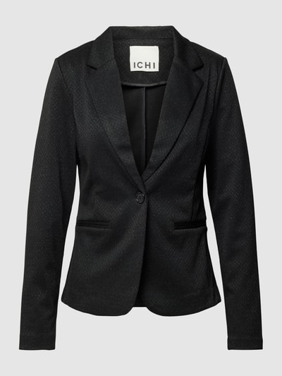 ICHI Blazer met paspelzakken, model 'KATE' Zwart - 2