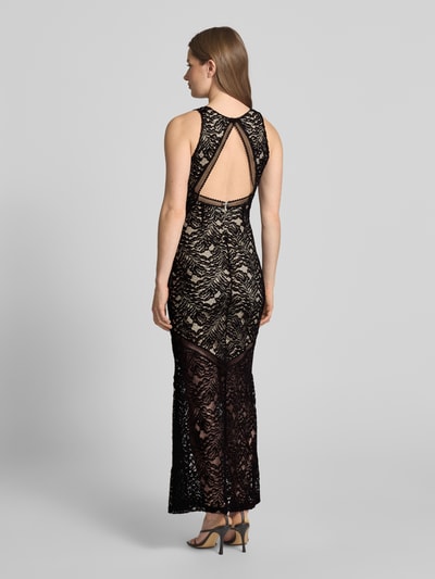 Guess Maxi-jurk met kant, model 'CHRISTEL' Zwart - 5