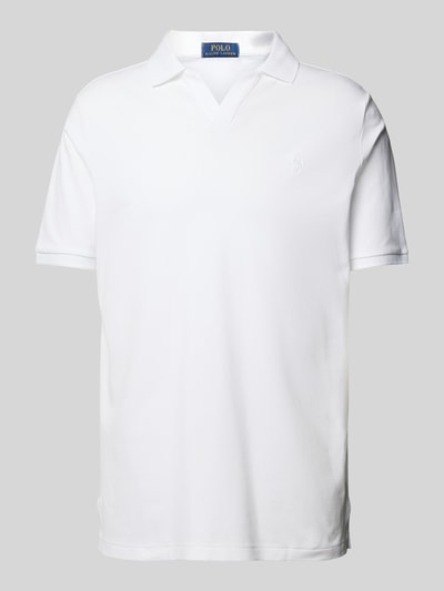 Polo Ralph Lauren Classic Fit Poloshirt mit Logo-Stitching Weiss 2