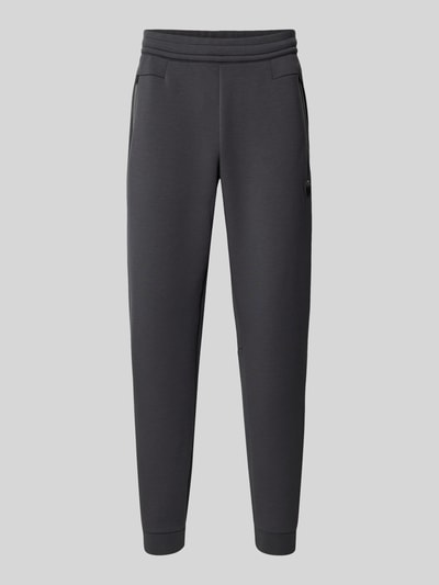 EA7 Emporio Armani Sweatpants mit elastischem Bund Mittelgrau 2