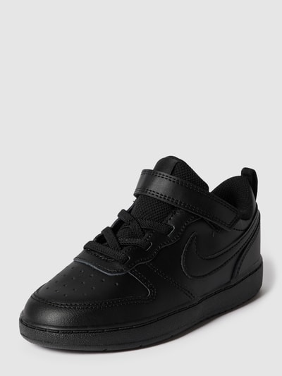 Nike Sneakers met logopatch, model 'NIKE COURT BOROUGH LOW 2' Zwart - 1