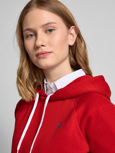 Polo Ralph Lauren Hoodie mit Känguru-Tasche Rot 3