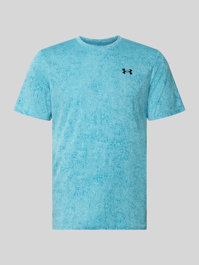 Under Armour Funktionsshirt im Allover-Look mit Logo Modell 'Pixelate' Sky 1