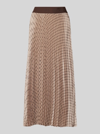 JOOP! Midirok met plissévouwen Beige - 2