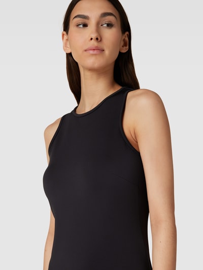 MM by Max Mara Midikleid mit Rundhalsausschnitt Modell 'MAMMOLA' Black 3