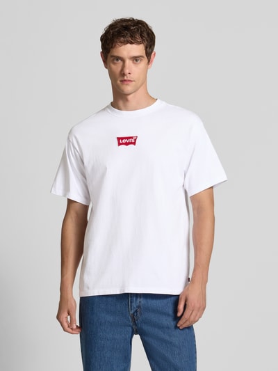 Levi's® T-Shirt mit Label-Detail Weiss 4