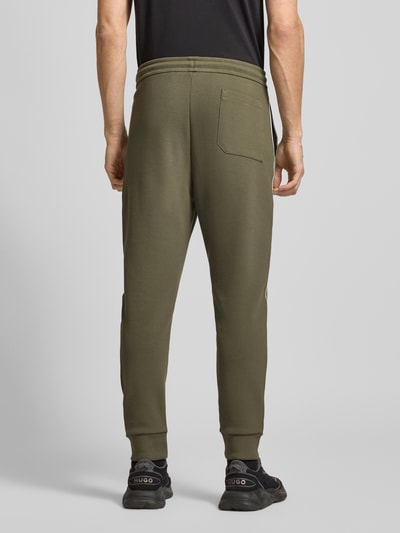 BOSS Green Regular fit sweatpak van katoenmix, model 'TRACKSUIT SET' Beige - 7