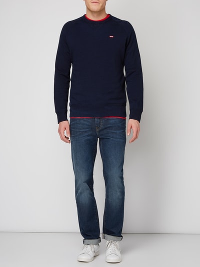 Levi's® Sweatshirt met logobadge Donkerblauw - 1