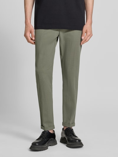 Antony Morato Anzughose mit Aufschlag Modell 'ASHE' Schilf 4