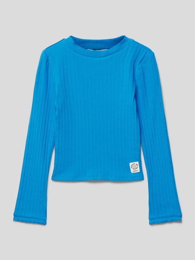 Garcia Longsleeve mit Label-Patch Modell 'ROYAL' Royal 1