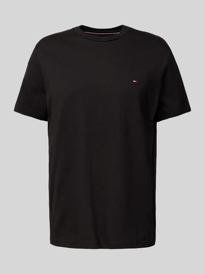 Tommy Hilfiger T-Shirt mit Logo-Stitching Black 1