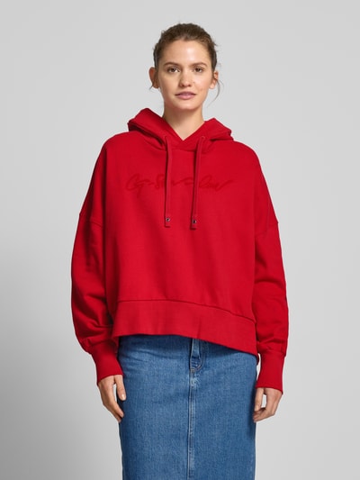 G-Star Raw Hoodie mit Logo-Detail Rot 4