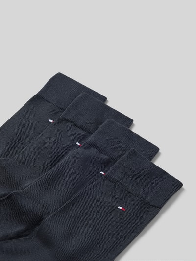 Tommy Hilfiger Socken mit Logo-Detail im 4er-Pack Marine 2