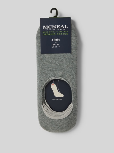 MCNEAL Skarpetki stopki melanżowe w zestawie 3 szt. Grafitowy melanż 3