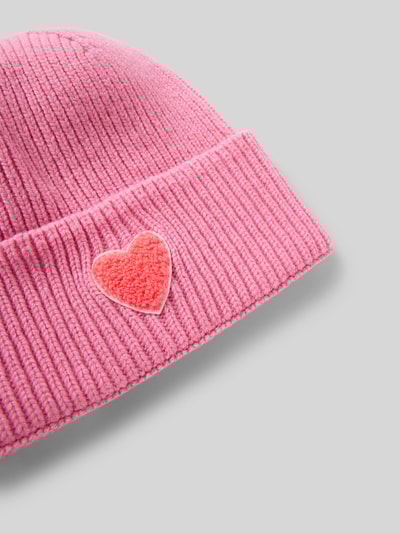 Unio Mütze aus Schurwoll-Mix mit Viskose- und Kaschmir-Anteil Rosa 2