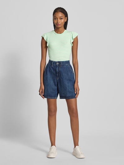 Only Regular fit T-shirt van viscosemix, model 'BELLA' Beige - 1