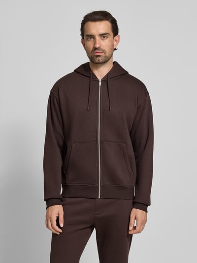 MCNEAL Sweatjack met capuchon Chocoladebruin - 4