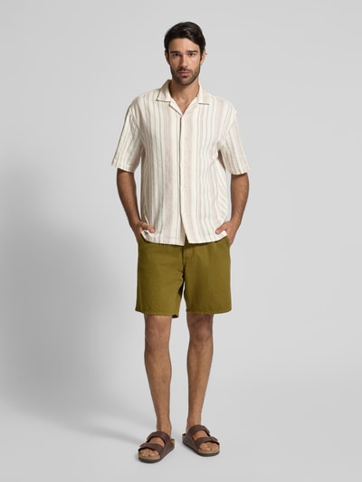 MCNEAL Vrijetijdsoverhemd met reverskraag Beige - 1