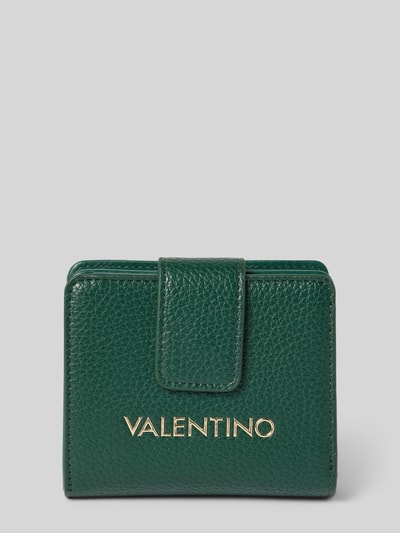 VALENTINO BAGS Portemonnee in leerlook, model 'ALEXIA' Donkergroen - 1