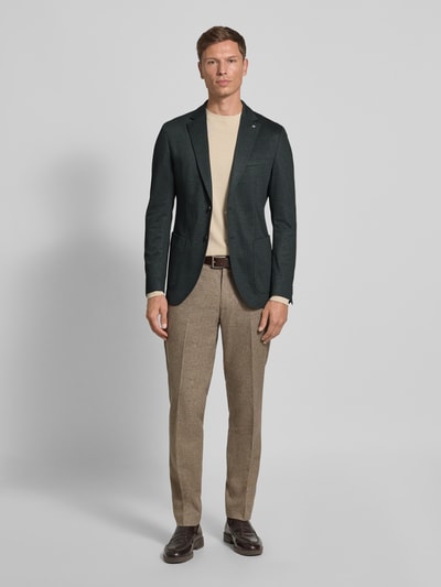 CG - Club of Gents 2-knoops colbert met reverskraag Donkergroen - 1