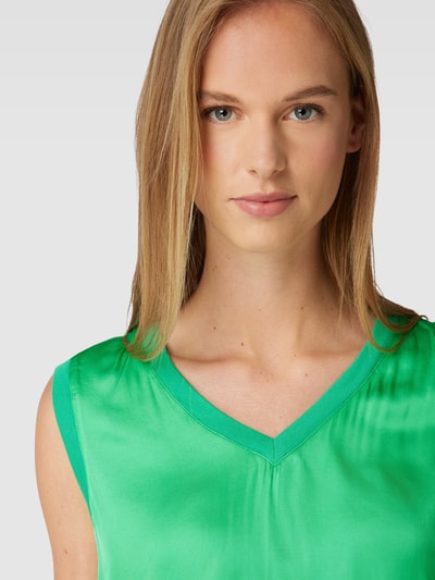 Liu Jo White Blouseshirt met V-hals Groen - 3