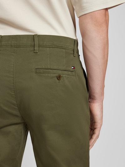 Tommy Hilfiger Chino mit französische Eingrifftaschen Oliv 3